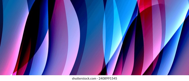 Sencillo gradiente de color de fluido, fondo abstracto con efecto de línea de onda dinámica. Ilustración vectorial para fondo de escritorio, pancarta, fondo, tarjeta, ilustración del libro, página de inicio