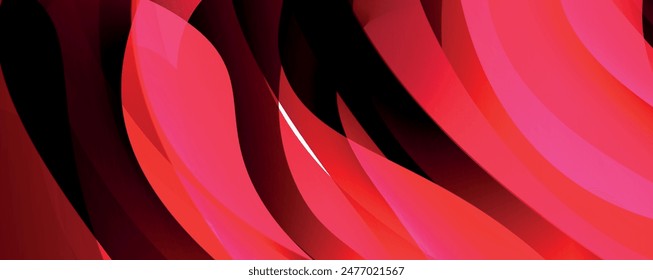 Fondo abstracto simple de degradado de color fluido con efecto de línea de onda dinámica. Ilustración vectorial Para Fondo de pantalla, Anuncio, Fondo, Tarjeta, Ilustración de libro, página de destino