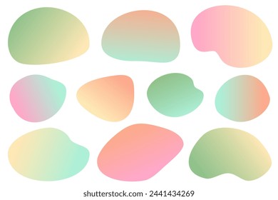 Simple fluid pretty gradient frameset