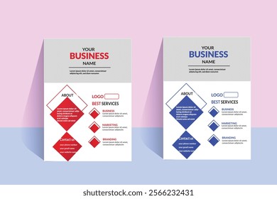 simple flyer design, different and exclusive design