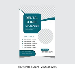 simple flyer layout for medical professionals