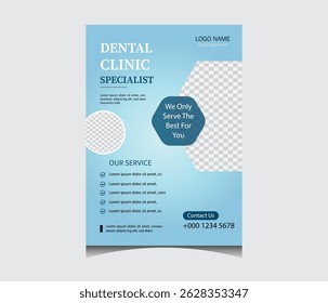 simple flyer layout for medical professionals