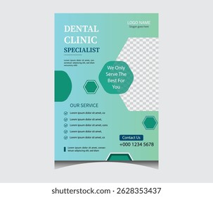 simple flyer layout for medical professionals