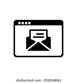 Simple Folder line icon vector image