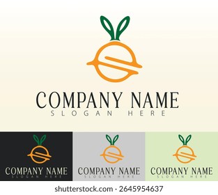 A simple food industry logo inspired by freshness and clarity.