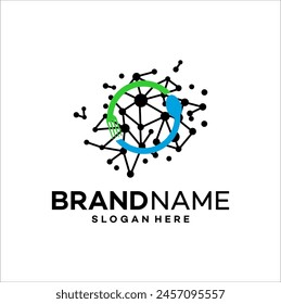 Vector de diseño de logotipo de comida simple