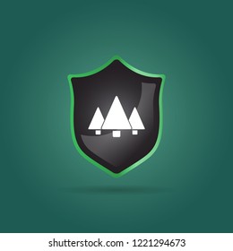 simple forest icon