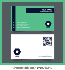 Simple, Formal and Modern Business Card Template Design