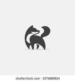simple fox logo