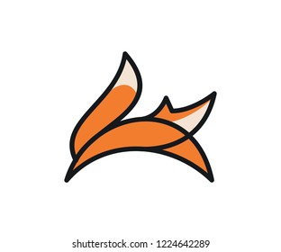 simple fox logo designs