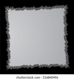 Simple frame with grey background