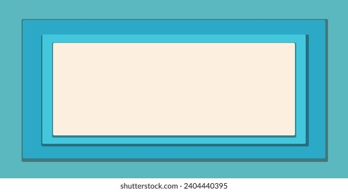 Simple frame, place for text, photos. Congratulatory or wedding frames. Vector layouts. The banner is empty.