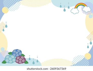 simple frame for rainy season