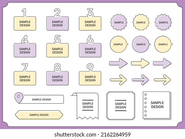 
Simple frame set design and mono line design templates and circles, squares, rectangles, etc.