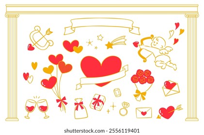 simple frame for valentine's day