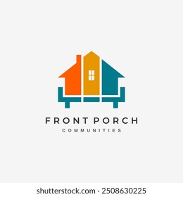 Einfache Frontporch Logo Design-Ideen