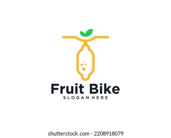 einfaches Logo für Obstbike