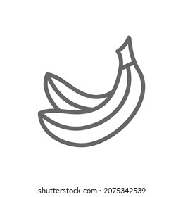 simple fruit icon on white background