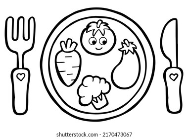 Simple Fruit line icon, doodle fresh fruits vector illustration EPS 10