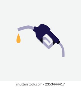 Vector de iluminación simple de la bomba de combustible