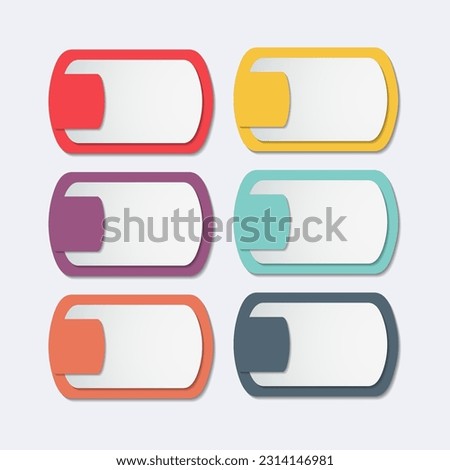 Simple and full color text box
