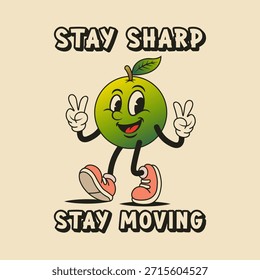 Simple and Fun Cartoon Mascot Character With Beautiful Phrase. Editable, EPS 10, Vector Illustration.
