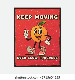 Simple and Fun Cartoon Mascot Character With Beautiful Phrase. Editable, EPS 10, Vector Illustration.
