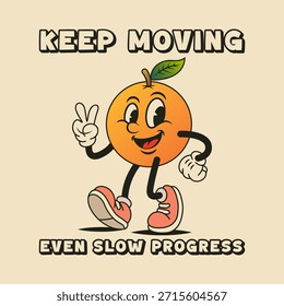 Simple and Fun Cartoon Mascot Character With Beautiful Phrase. Editable, EPS 10, Vector Illustration.

