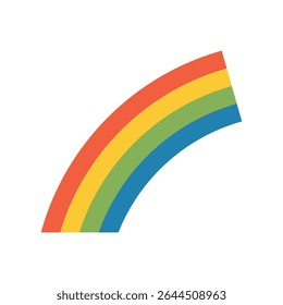 Simple and Fun Rainbow Graphic	
