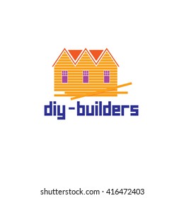 Simple fun Real estate House building icon vector illustration over white isolated background