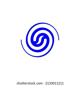 einfaches Galaxiedesign, Vektorgrafik