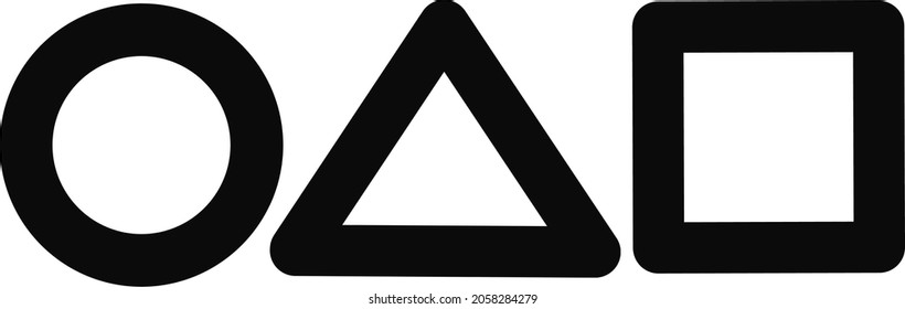 Icono de botón de juego simple. ilustración de diseño vectorial.