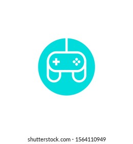 Simple game icon flat design for user interface