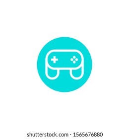 Simple game icon flat design for user interface