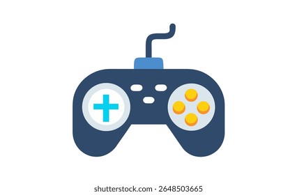 Simples ícone do controlador de jogos para entretenimento