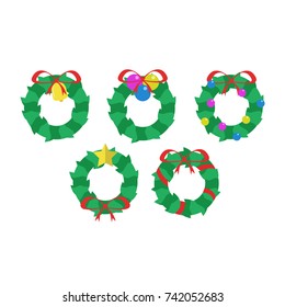 Simple Garland Vector Set