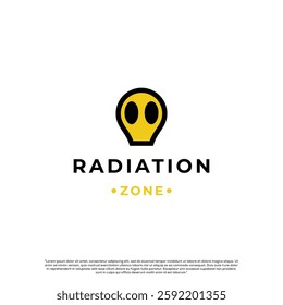 Simple Gas mask icon isolated on white background. Gas mask linear icon vector illustration