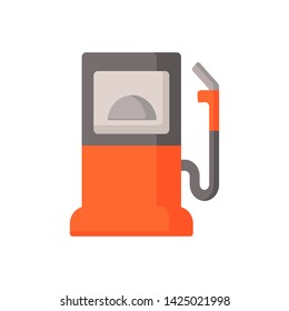 Simple gas station Ai icon