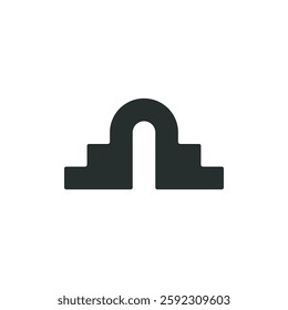 simple gate door logo resort real estate hotel restaurant 