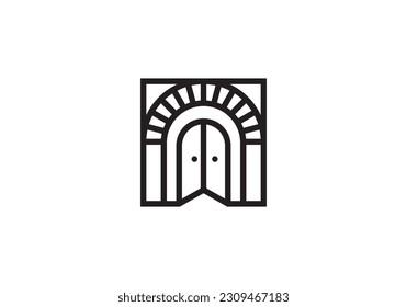 diseño de logotipo moderno y creativo de gateway