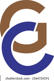 Simple GC logo  . vectors can be edited easily according to their needs and desires. - Vecto