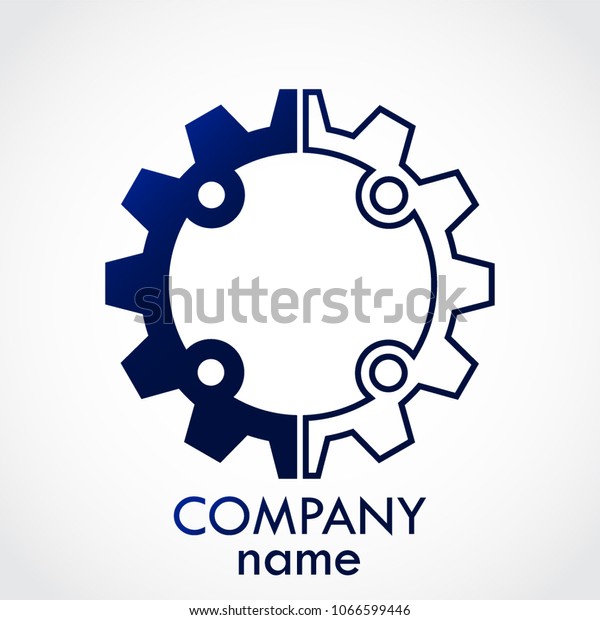 simple gear mechanic logo\
design 