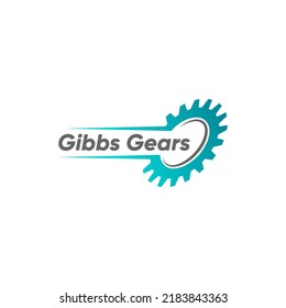 Simple Gears Template vector symbol