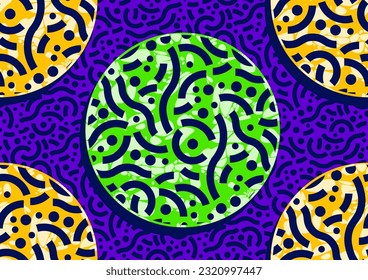 simple gemotric african pattern background, dots and short lines, cute design, textile art, hand-draw lines, fashion artwork for fabric print, clothes, costume, scarf, shawl, carpet, kerchief