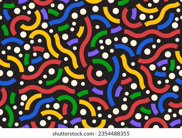 simple gemotric pattern dots and short lines, cute design, textile art, hand-draw line image and background, fashion artwork for Fabric print, clothes, costume, scarf, shawl, carpet, kerchief