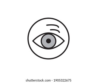 simple and general eye icon design