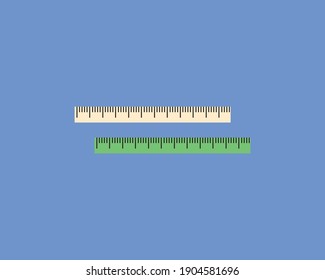 Simple and general ruler icon design