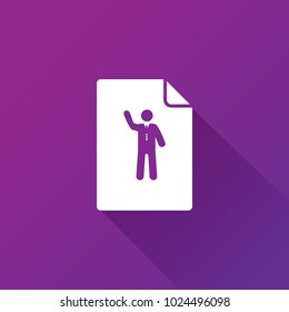 simple gentleman icon