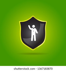 simple gentleman icon