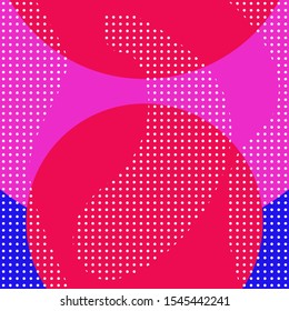 simple geometric abstract pattern style